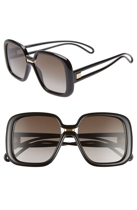 produttore givenchy eyewear|givenchy 55mm oversized sunglasses.